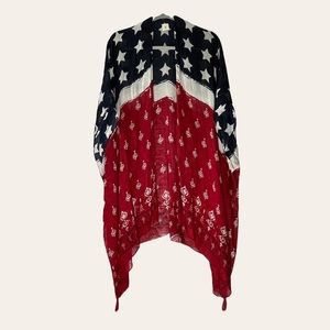 Swim suit coverup kimono